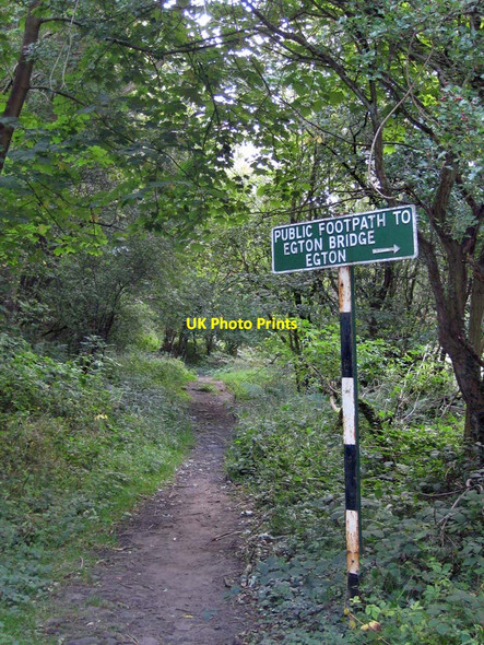 Photo 6"x4" Clear directions from Blue Ber Wood Green End\/NZ8203 c2011