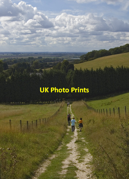 Photo 6"x4" Towards Woo Dale Farm Brantingham c2011
