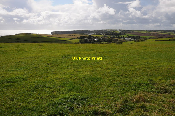 Photo 6"x4" View to Lydstep Point Penally\/Penalun c2011