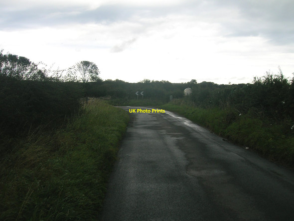 Photo 6"x4" Bolam Lane approaching bend Buckton\/TA1872 c2011