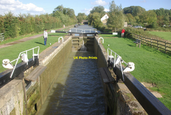 Photo 6"x4" Seend Lock, Kennet & Avon Canal Redstocks c2011 P1