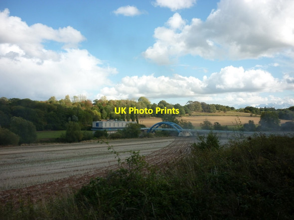 Photo 6"x4" Looking towards the sewage works Hampton\/SO7486 c2011