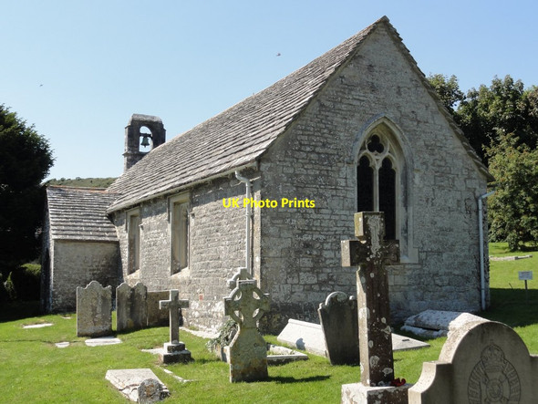 Photo 6"x4" Kimmeridge Church Kimmeridge c2011