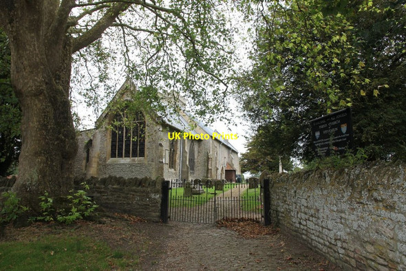 Photo 6"x4" Entrance to St Michael & All Angels Steventon\/SU4691 c2011