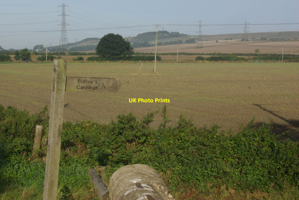 Photo 6"x4" Farmland near Bishops Cannings Bishops Cannings c2011