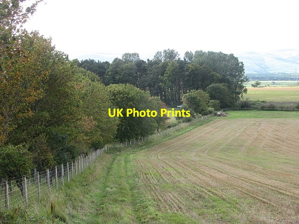 Photo 6"x4" Stubble, Fenton (Northumberland) Fenton\/NT9733 c2011