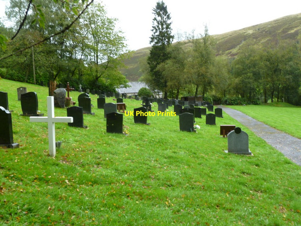 Photo 6"x4" Llanwrtyd Wells Cemetery Llanwrtyd Wells c2011