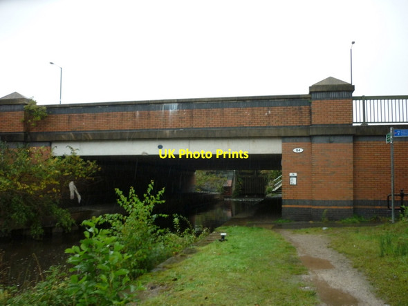 Photo 6"x4" Bridge #84, Hulme Hall Lane, Rochdale Canal Miles Platting c2011