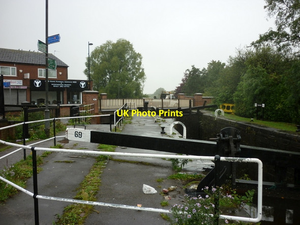 Photo 6"x4" Lock #69, Rochdale Canal Failsworth c2011