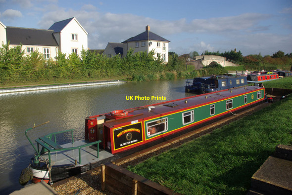 Photo 6"x4" Hilperton Wharf Trowbridge\/ST8557 c2011