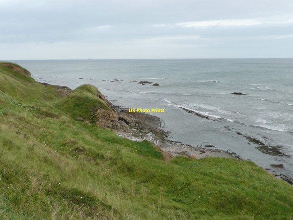 Photo 6"x4" Saltpan Rocks Scremerston c2011