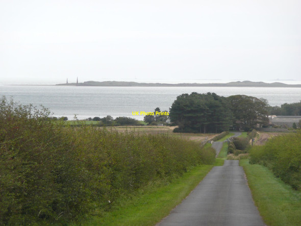 Photo 6"x4" The road to Fenham Beal\/NU0642 c2011