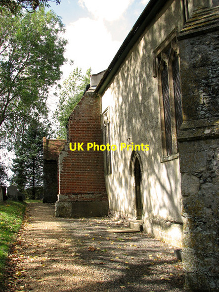 Photo 6"x4" Path to St John the Baptist's church, Denham Denham\/TM1974 c2011