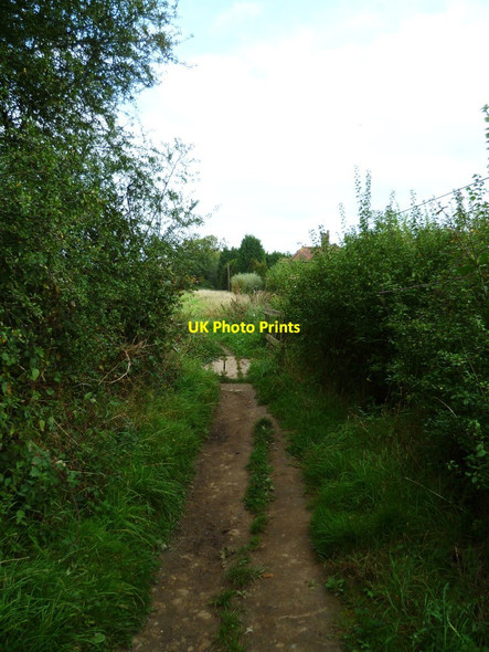 Photo 6"x4" Footbridge near Lowerhouse Farm Rowly c2011