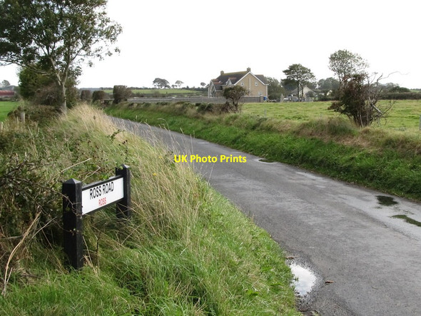 Photo 6"x4" Ross Road from the Crew Road in the Townland of Ross Ardglass c2011