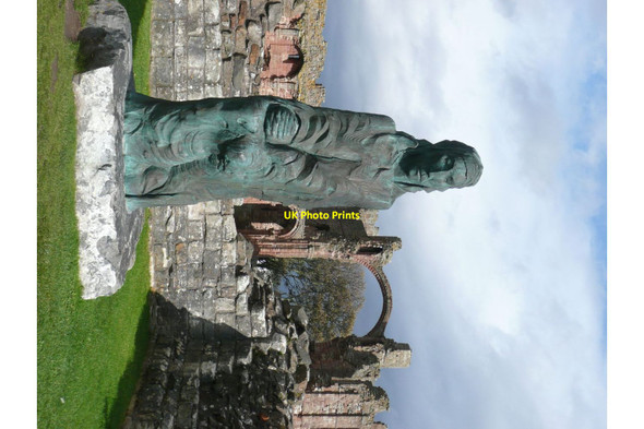 Photo 6"x4" Cuthbert of Farne Holy Island\/NU1241 c2011