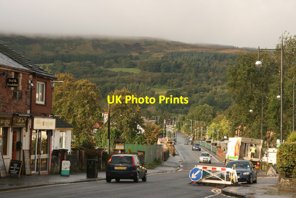 Photo 6"x4" Bridge over the river Leven Alexandria c2011