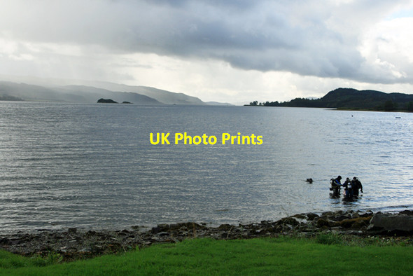 Photo 6"x4" Crarae Bay Crarae c2011