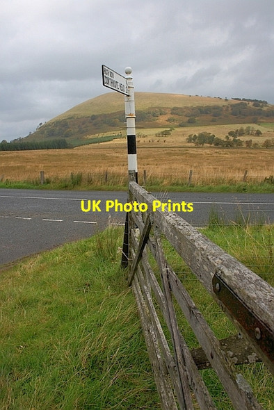 Photo 6"x4" Gate with Great Mell Fell Behind Matterdale End c2011