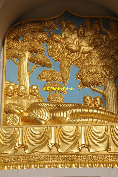 Photo 6"x4" Peace Pagoda, Battersea Park Westminster c2011