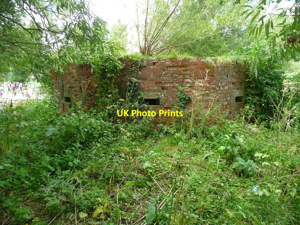 Photo 6"x4" Bradford-on-Avon - Pillbox Bradford-On-Avon c2011