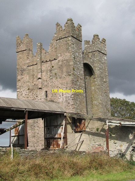 Photo 6"x4" Old hay barn next to Kilclief Castle Ballyhornan c2011