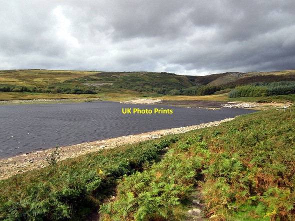 Photo 6"x4" North-west end of Grimwith Reservoir Hebden c2011