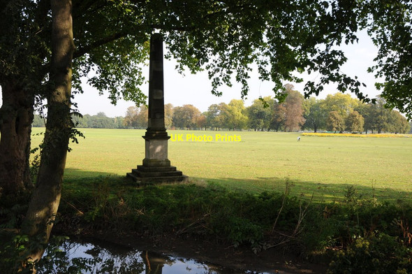 Photo 6"x4" Obelisk on the Kew Meridian Richmond\/TQ1874 c2011