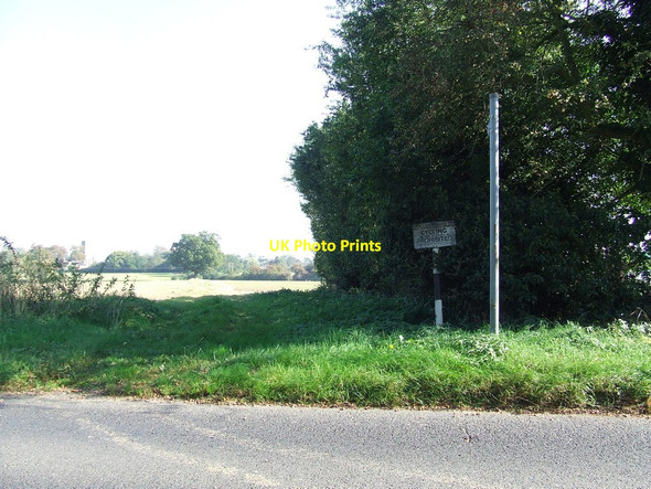 Photo 6"x4" Cycling Prohibited Great Waldingfield c2011