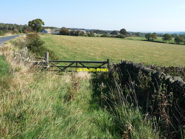 Photo 6"x4" Field entrance south of Denby Lane Nether End\/SE2407 c2011