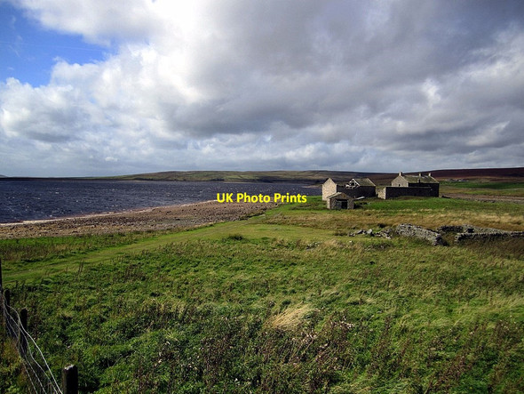 Photo 6"x4" Grimwith House, Grimwith Reservoir Keld Houses c2011