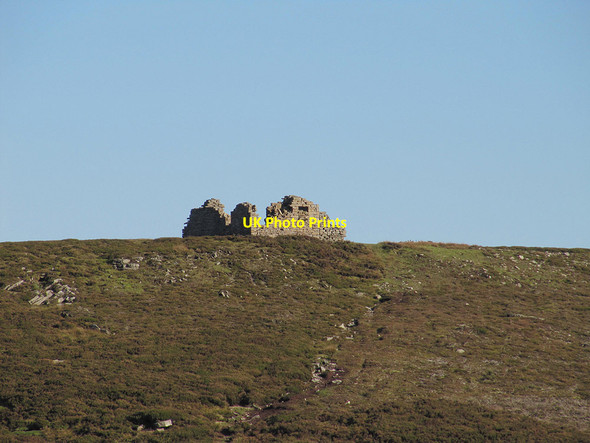 Photo 6"x4" Greets Shooting House ruin Nappa Scar c2011