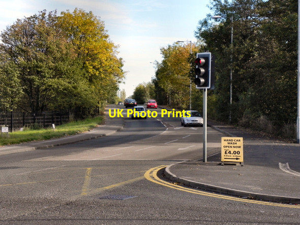 Photo 6"x4" Longley Lane (B5166), Sharston Gatley c2011