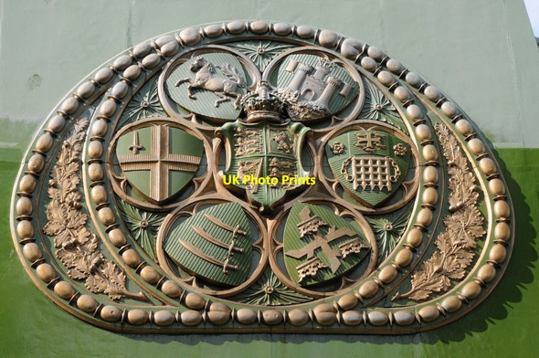 Photo 6"x4" Detail, Hammersmith Bridge Hammersmith\/TQ2279 c2011