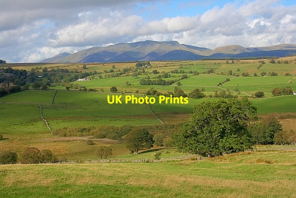 Photo 6"x4" Fields above Todgill Ulcat Row c2011