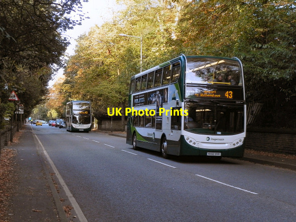 Photo 6"x4" Palatine Road, Didsbury West Didsbury c2011