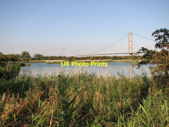 Photo 6"x4" View across Barton Reedbed, Barton upon Humber Barton-Upon-Humber c2011