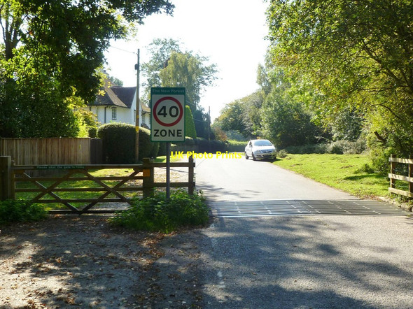 Photo 6"x4" Bank, cattlegrid Bank\/SU2807 c2011