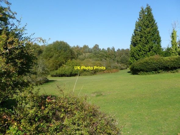 Photo 6"x4" Bank, lawn Bank\/SU2807 c2011