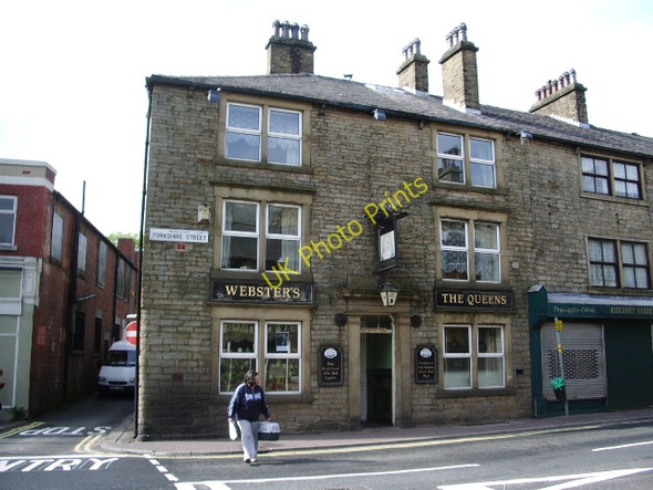 Photo 6"x4" The Queens, Yorkshire Street, Bacup Bacup c2008
