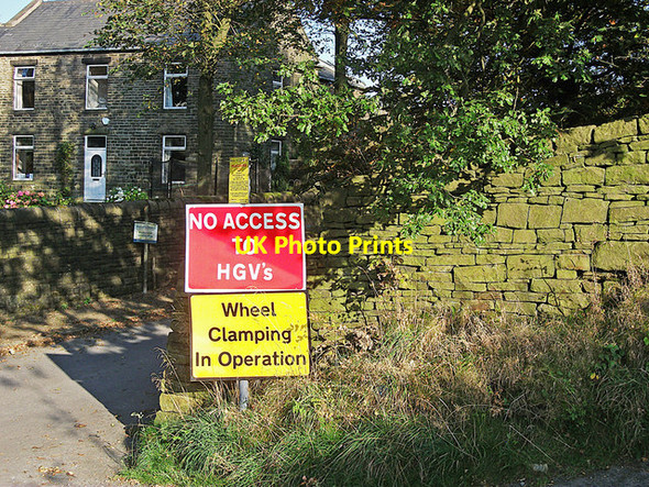 Photo 6"x4" Ogden Lane, Piethorne Valley Rough Bank\/SD9412 c2011