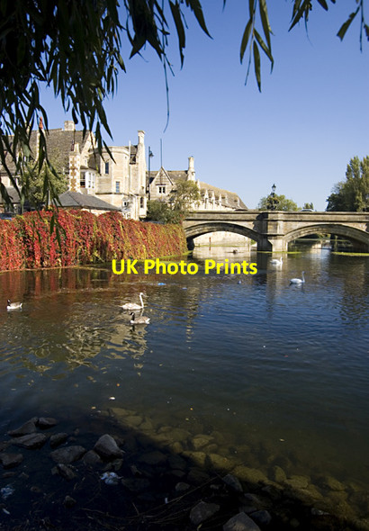 Photo 6"x4" St Mary's Bridge, Stamford Stamford\/TF0207 c2011