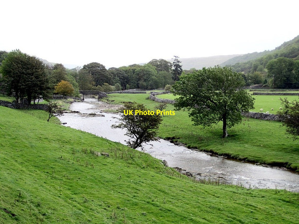 Photo 6"x4" River Skirfare west of Litton Litton\/SD9074 c2011