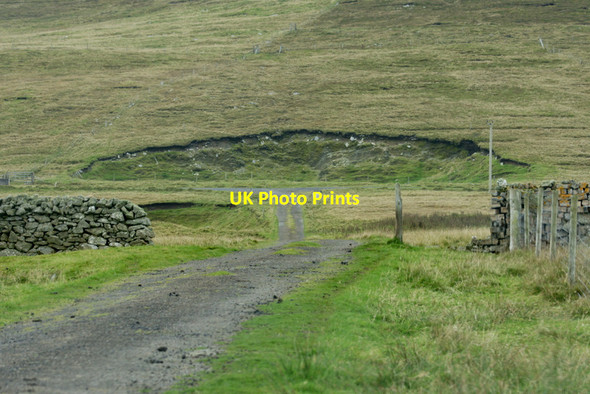 Photo 6"x4" Old quarry at Inner Skaw Kirkaton c2011