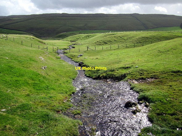 Photo 6"x4" Thoragill Beck below the road Water Houses\/SD8867 c2011