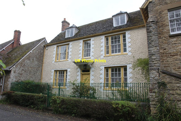 Photo 6"x4" House on Church Street Marcham c2011