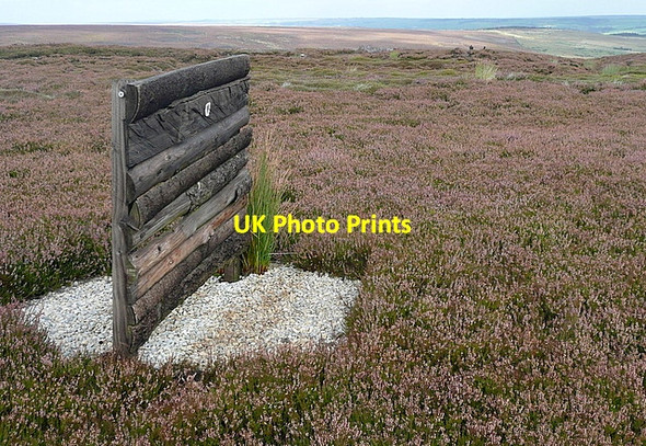 Photo 6"x4" Grouse butts on Pike Hill Glaisdale\/NZ7705 c2011