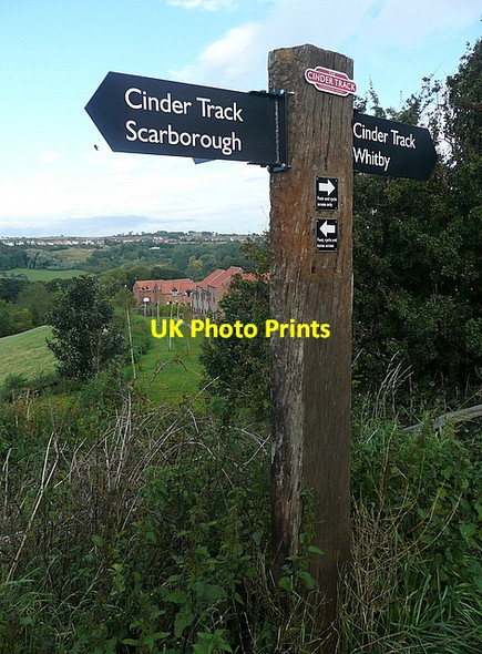 Photo 6"x4" Cinder Track Whitby\/NZ8910 c2011