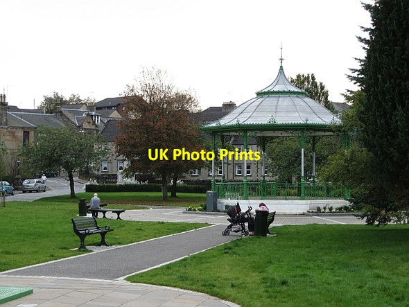 Photo 6"x4" Bandstand, Burngreen Kilsyth c2011