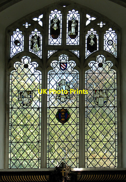 Photo 6"x4" St Mary's church in Parham Parham c2011 P2